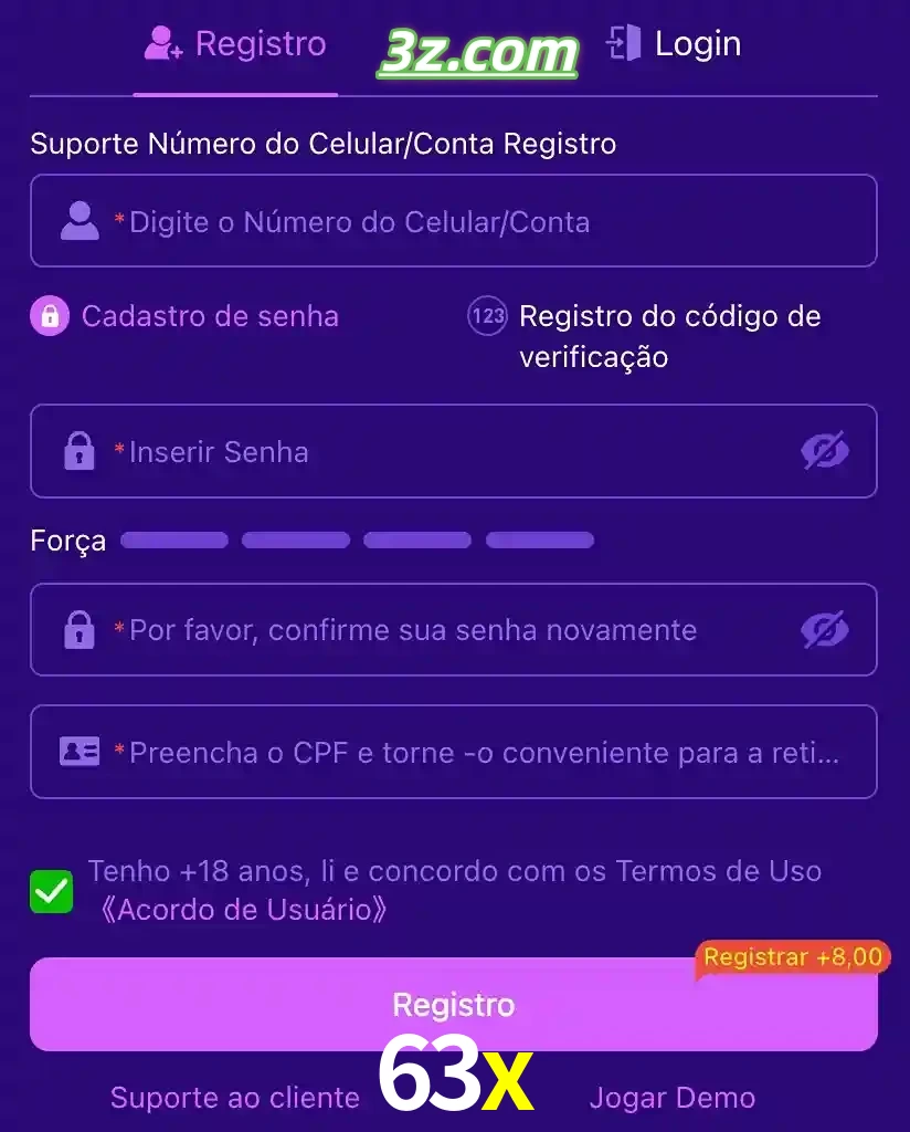 bonus de cadastro imediato